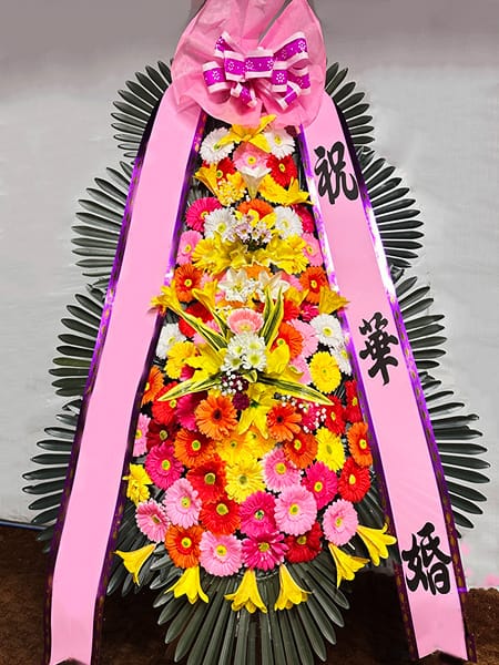 오랜 시간 함께해 온 단골 고객사 대표님이 의뢰하신 명품 화환