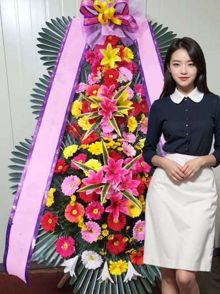 브라이드밸리 3단화환 기본형